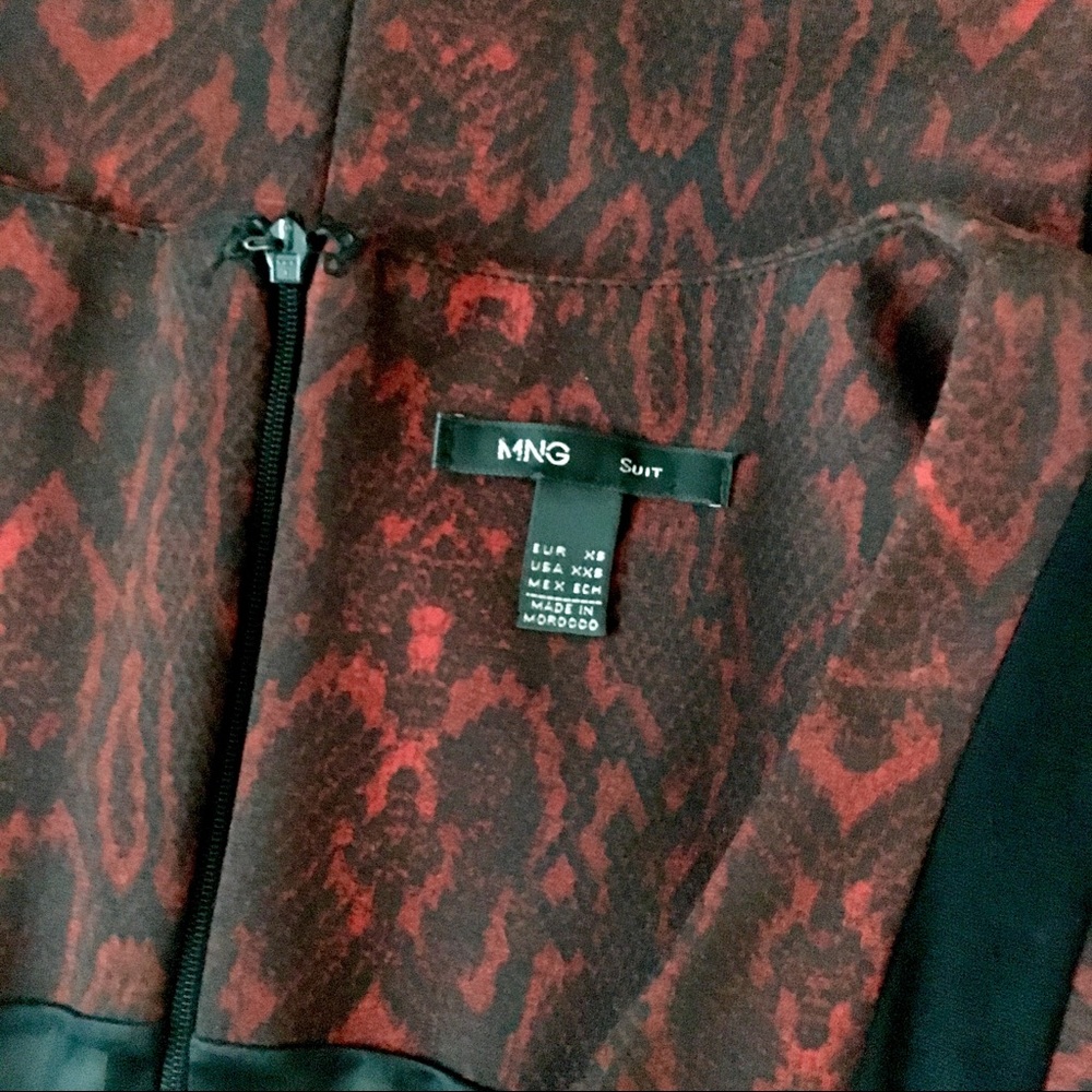 Mango python print sheath dress - Picture 2 of 5